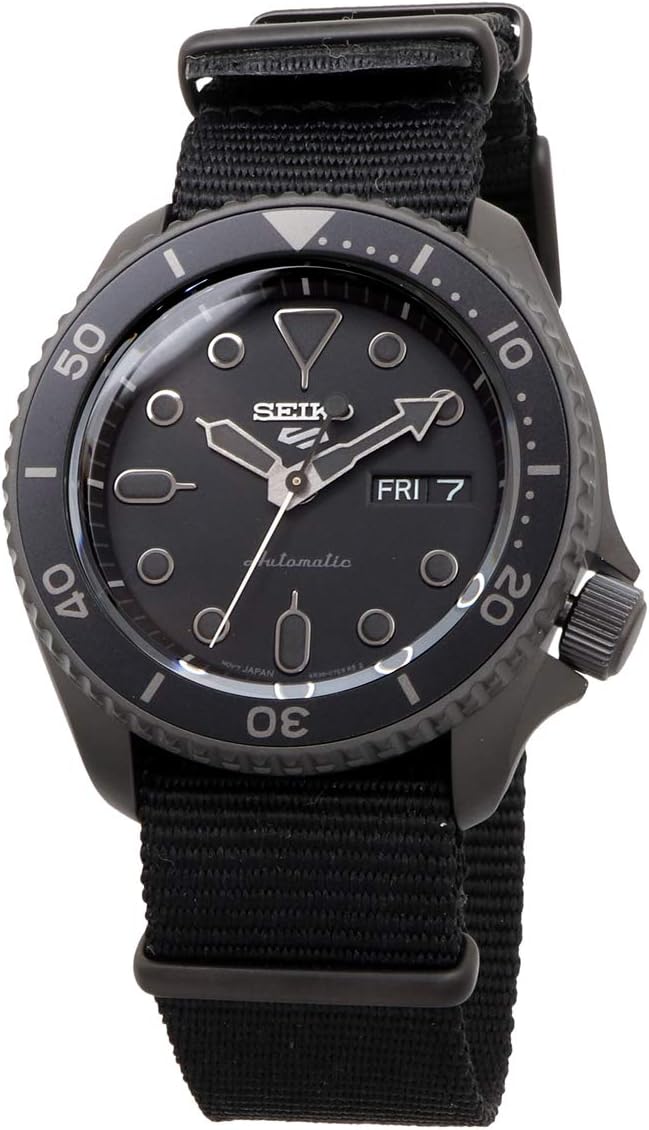All Black Automatic Mechanical Wristwatch X786619