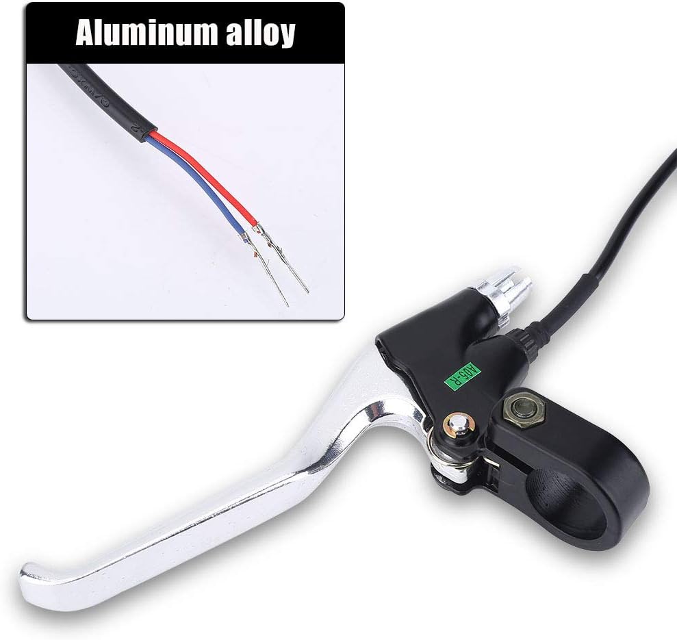 1 Pair 2 Wires Universal Left Right Brakes E Bike Brake Lever Replacement Parts E13877