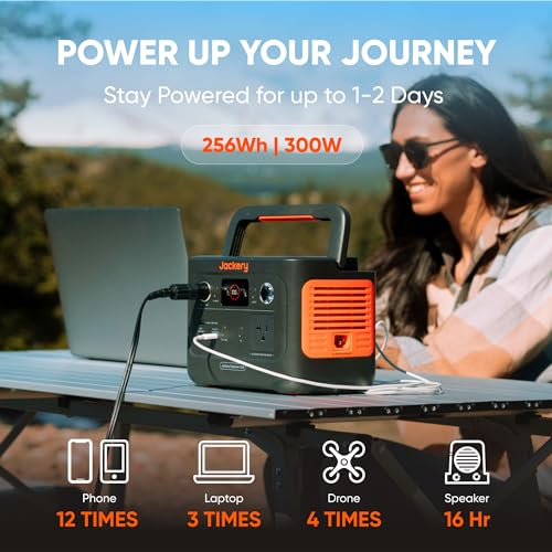 256Wh LiFePO4 Solar Generator with 40W Solar Panel K3821