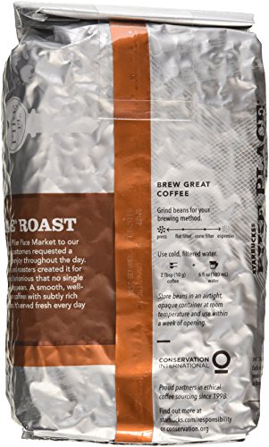 Medium Roast Whole Bean Coffee 1 bag (18 oz) Pack of 2 Q736