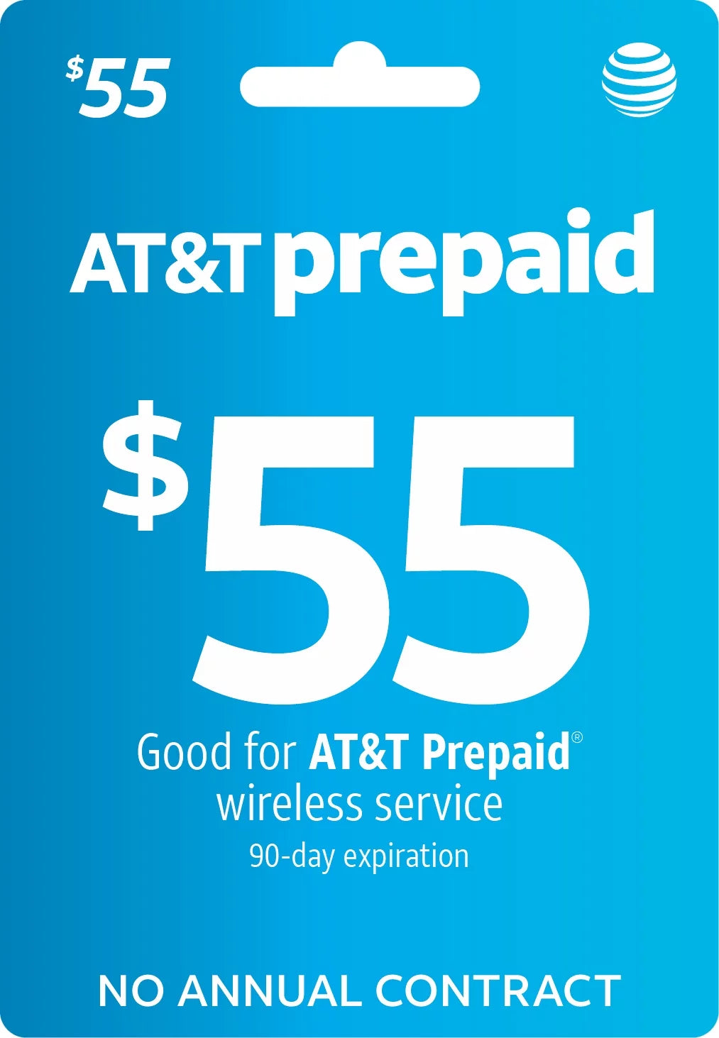 $55 Prepaid Top Up I52711