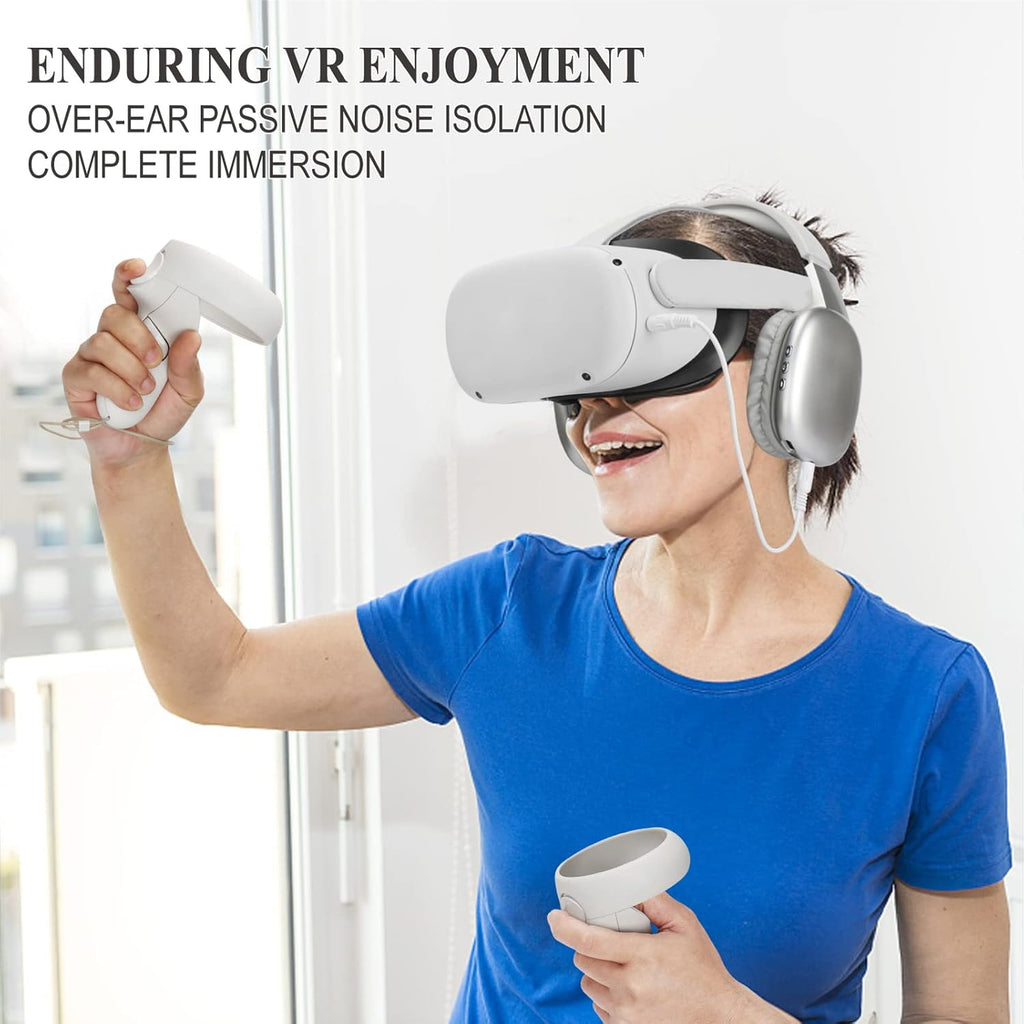 VR Headphones with Custom Length Cable V252986