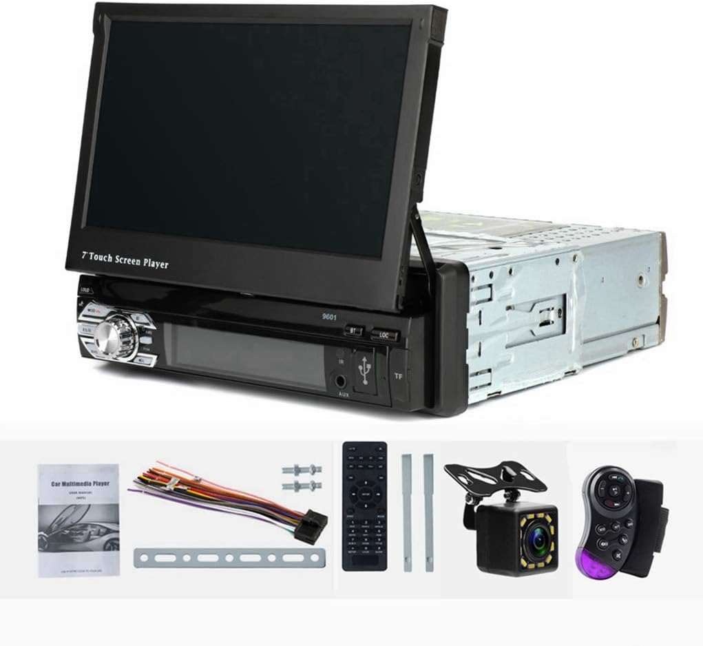 Single Din 7 Inch Touch Screen Car Stereo with Bluetooth R129