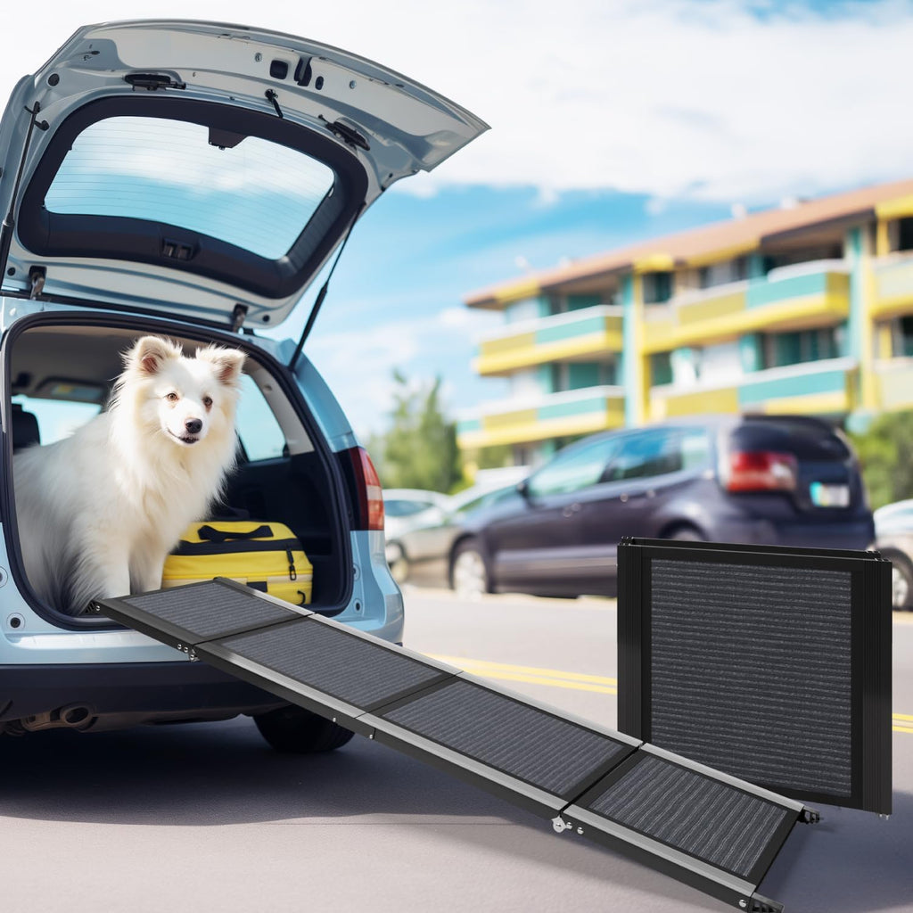 71" Foldable Non-Slip Dog Car Ramp K9384