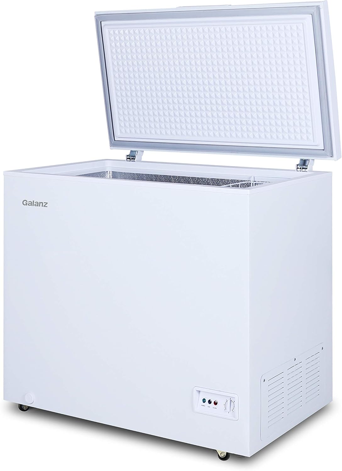 White 7.0 Cu Ft Manual Defrost Chest Freezer Y824