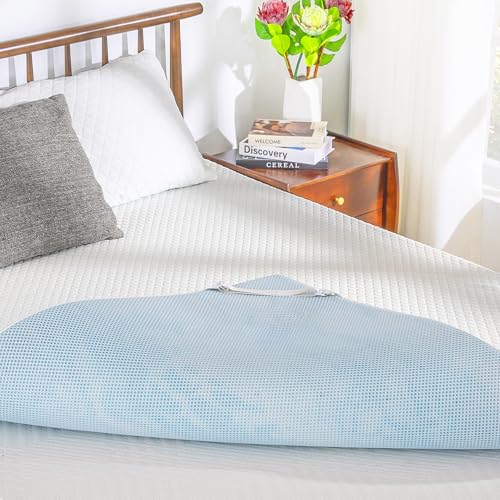 2 Inch Twin Memory Foam Gel Mattress Topper, 38"×75", Medium G361668