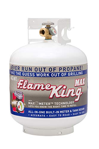 20 lb Steel Propane Tank Cylinder and 2-Pack Refillable 1LB Propane Cylinders H21420
