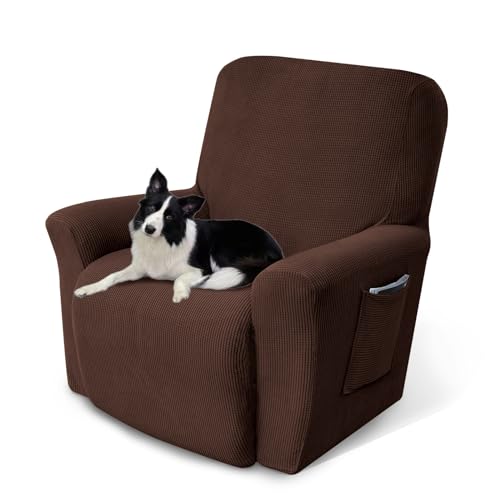 Light Grey Recliner Chair Cover Furniture Protector Q60089