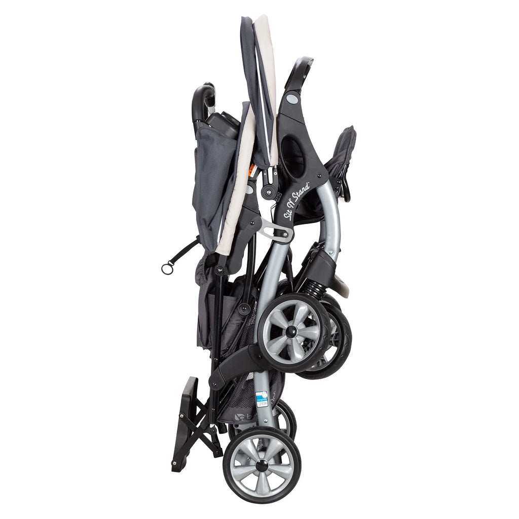 Double Stroller with Single Car Seat N9119