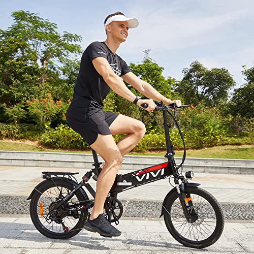20" 500W Folding Electric Bike with Removable 48V 374.4Wh Battery M6252