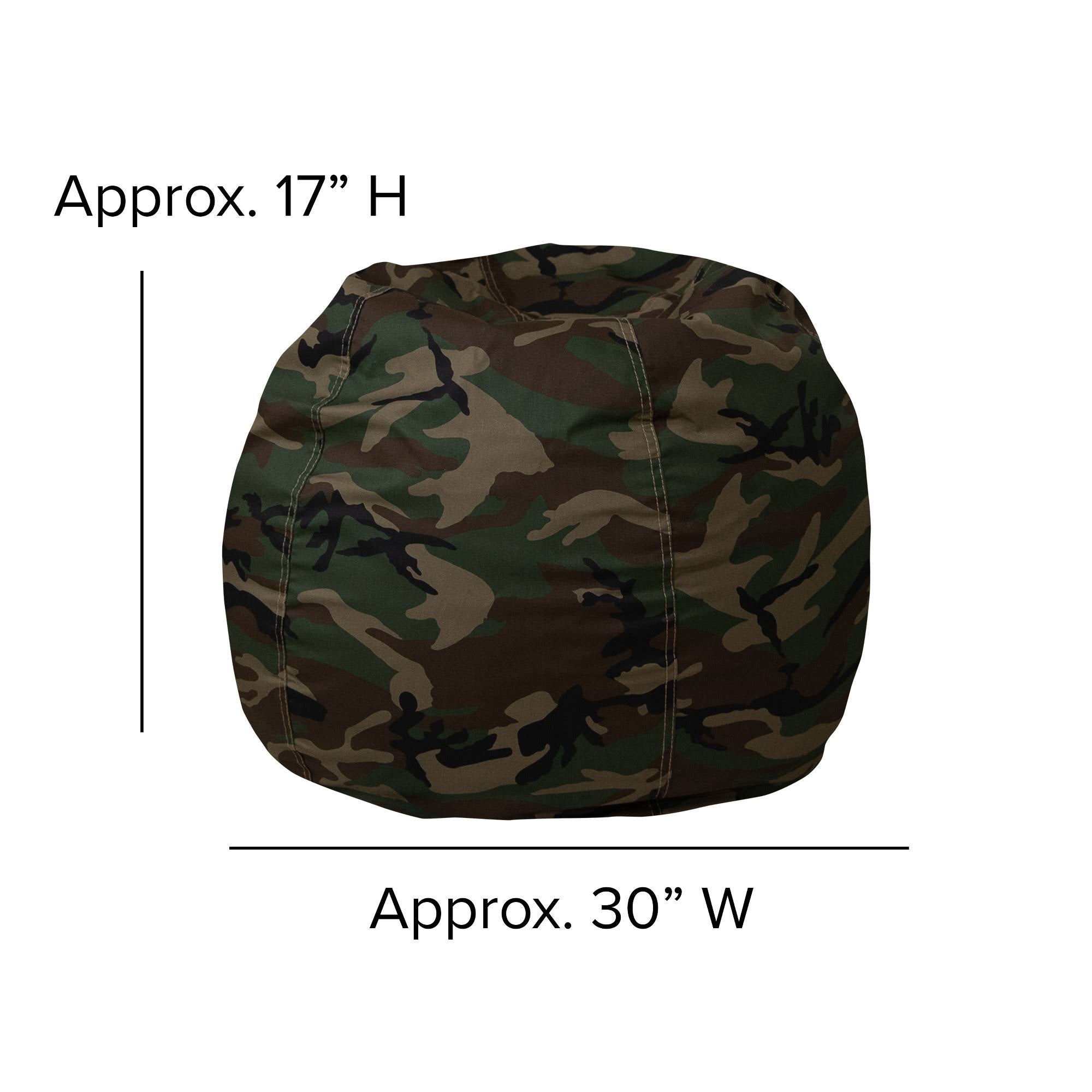 Small Camouflage Kids Bean Bag Chair L964673