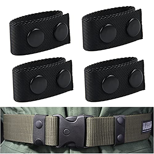 Nylon Belt Keeper with Double Snaps S5811