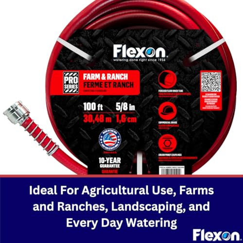 100 ft Red Garden Hose N2814