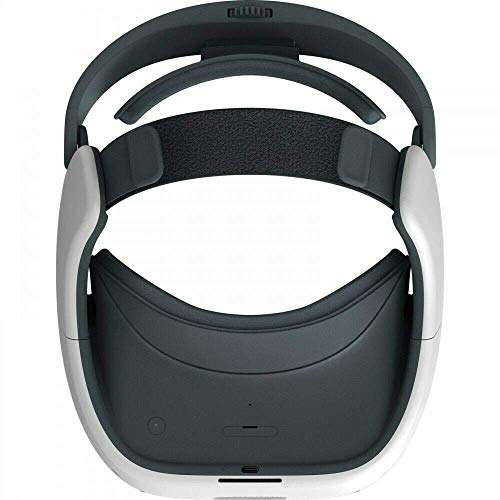 Almond White VR Headset Bundle with Controllers, Face Cushion, QC 3.0 Charger and USB Type-C Cable C527