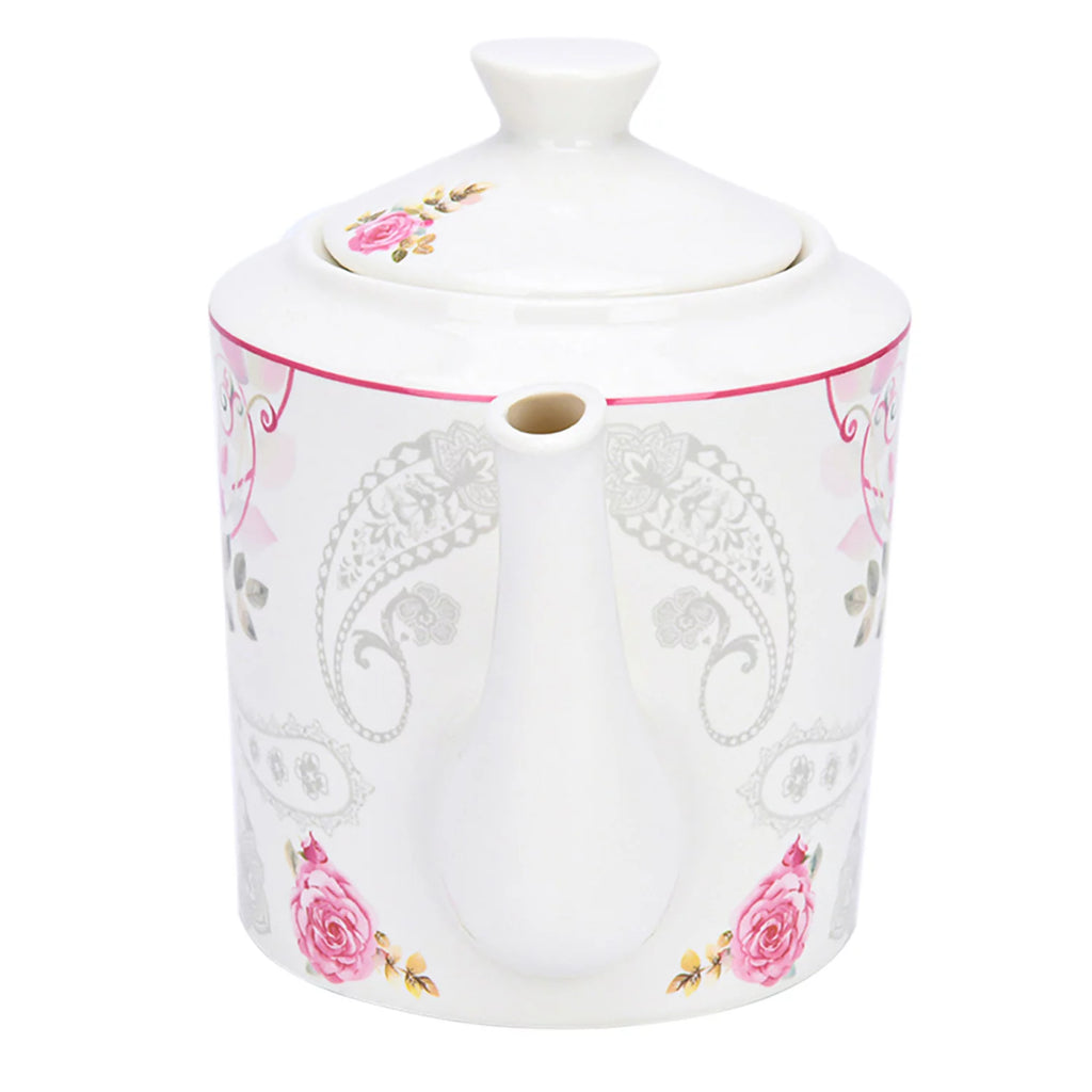 Bone China Floral Teapot 1.15-qt. Z674
