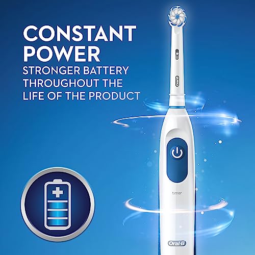 White Battery Powered Electric Toothbrush S250015