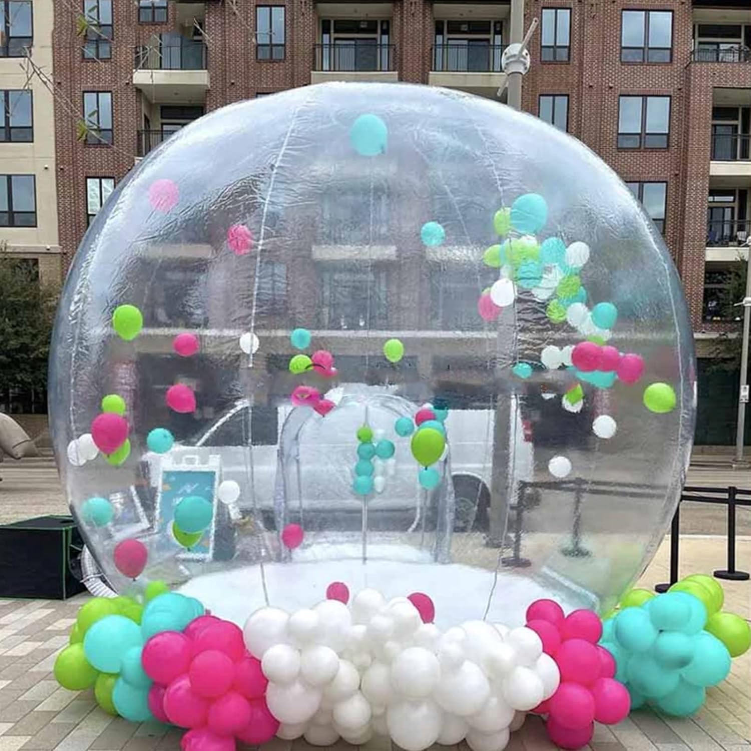 Transparent Inflatable Dome Tent with Blower Y39497