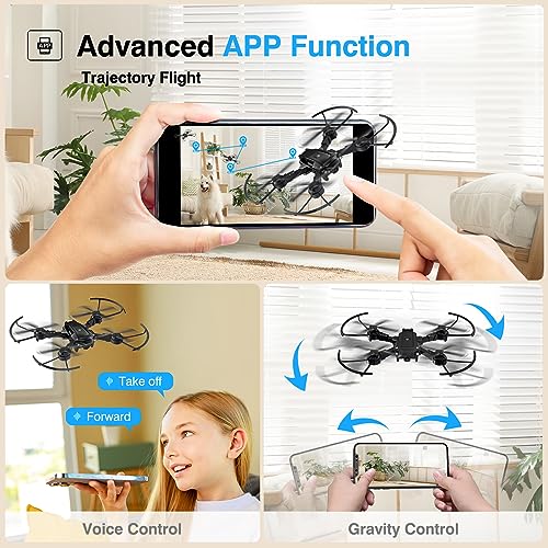 1080P Camera FPV Foldable Drone with 2 Batteries B51519