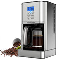 Stainless Steel 12 Cup Programmable Drip Coffee Maker Y230