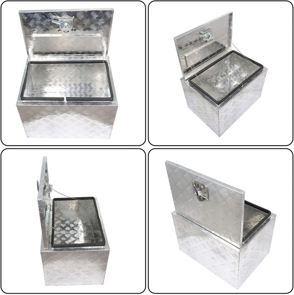 24 Inch Aluminum Pickup Truck Tool Box with Lock E2626