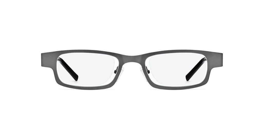 Self-Adjustable Glasses Stainless Steel Gunmetal M93948