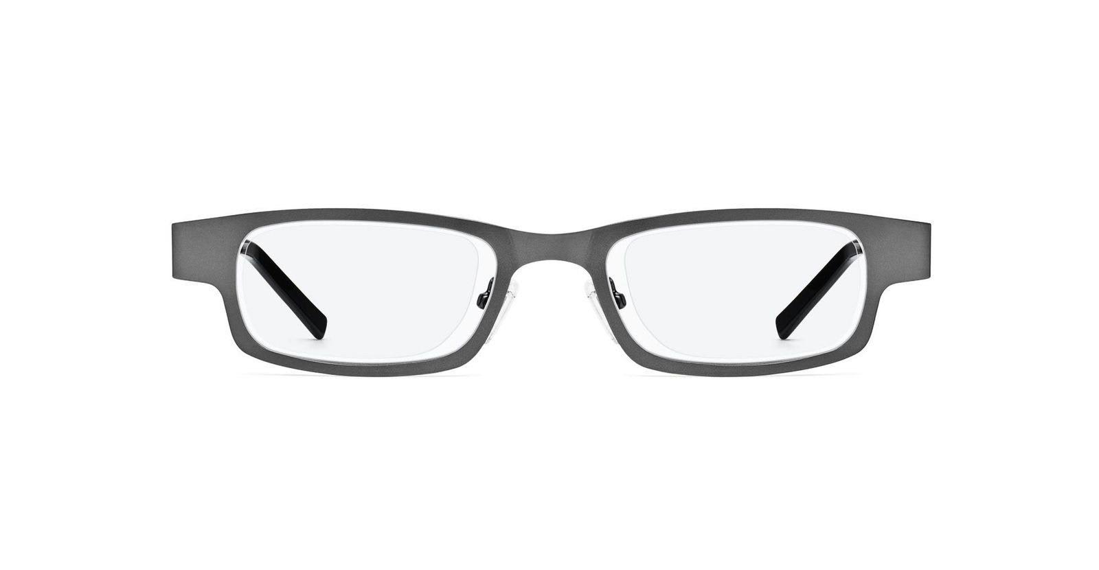 Self-Adjustable Glasses Stainless Steel Gunmetal M93948