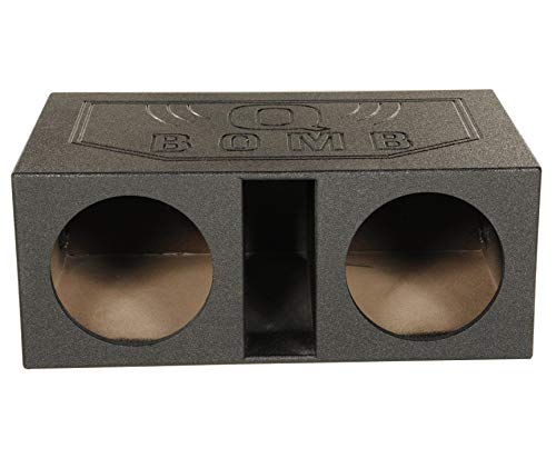 12" Dual Vented Ported Car Subwoofer Sub Box Enclosure M5118