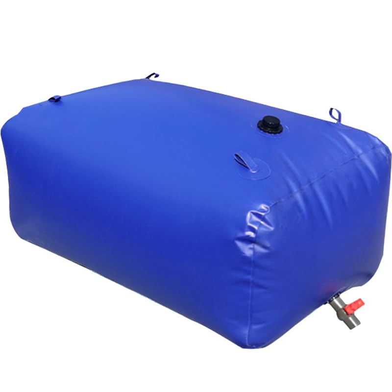 1000L 264gal Collapsible Portable Water Tank with Valve K3069