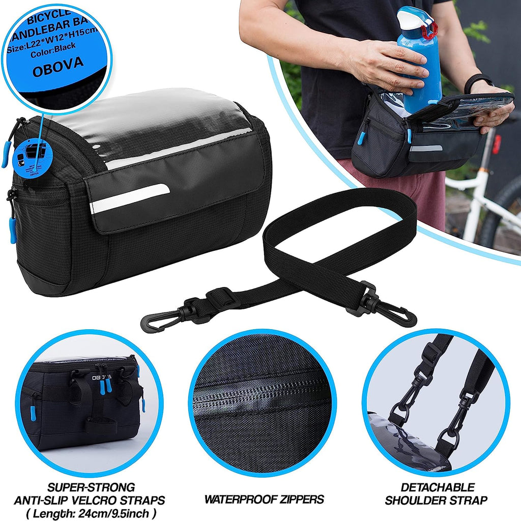 4L Waterproof Bike Handlebar Bag W3831
