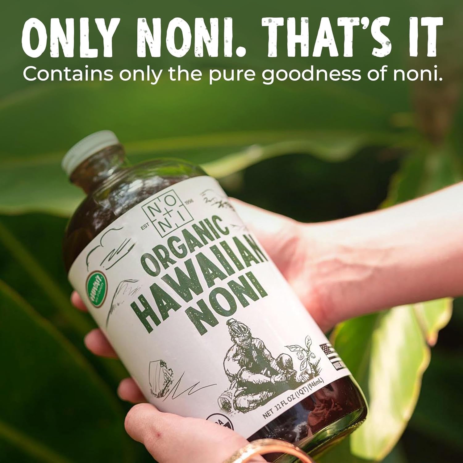 100% Pure Hawaiian Organic Noni Juice U3268