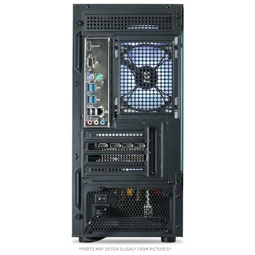 Black Liquid-Cooled Gaming Desktop PC A2610