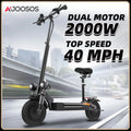 2000W Dual Motor Foldable Electric Scooter A456