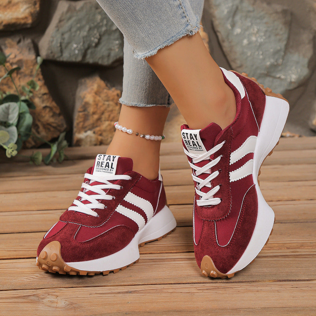Women's Retro Chunky Platform Sneakers