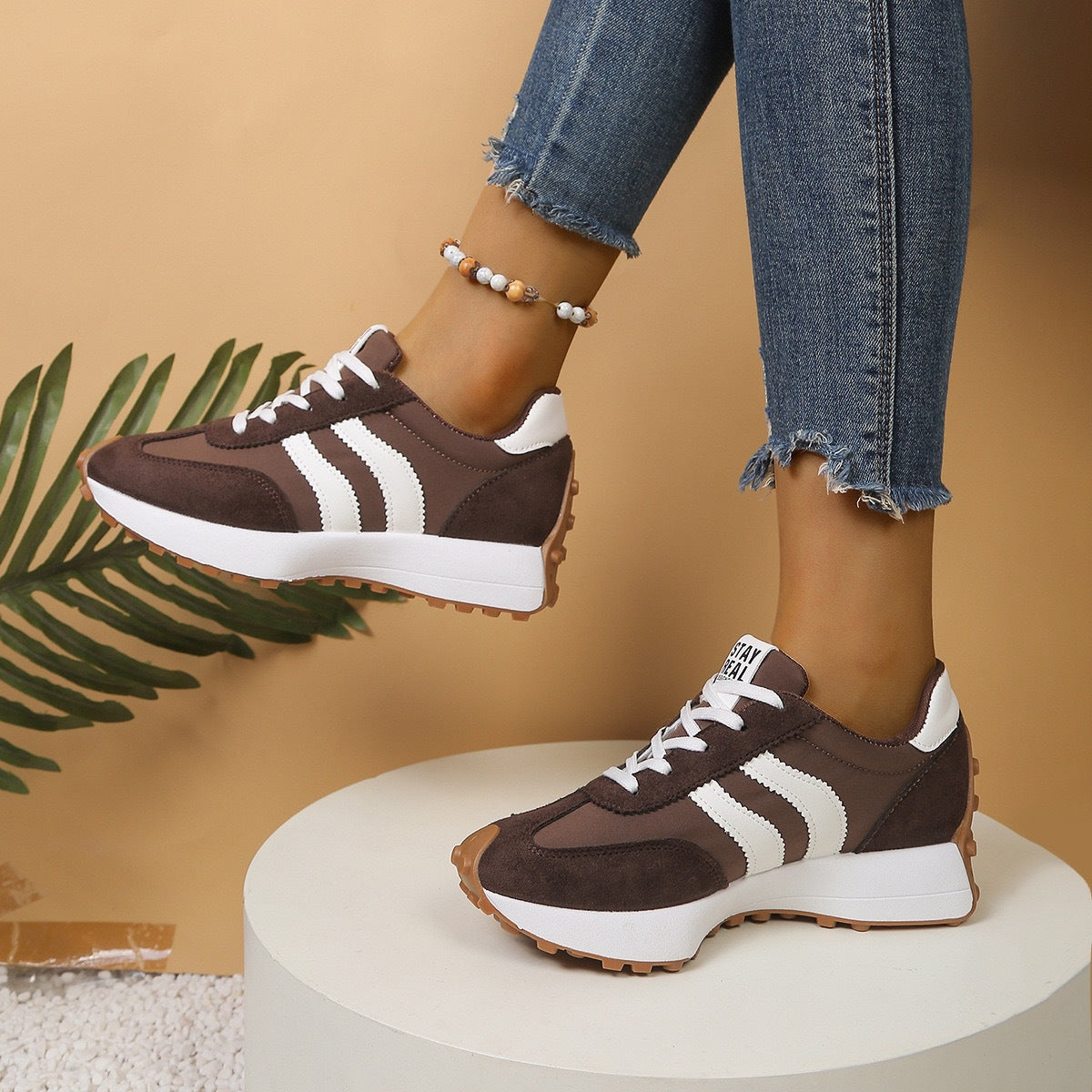 Women's Retro Chunky Platform Sneakers